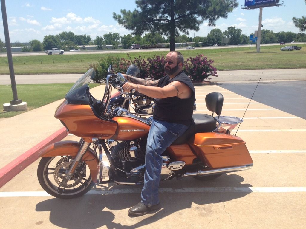 Newly added Carlini 16" Gangster Apes Road Glide